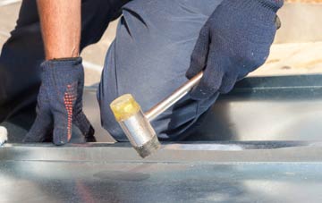 Reach metal flat roofing repairs